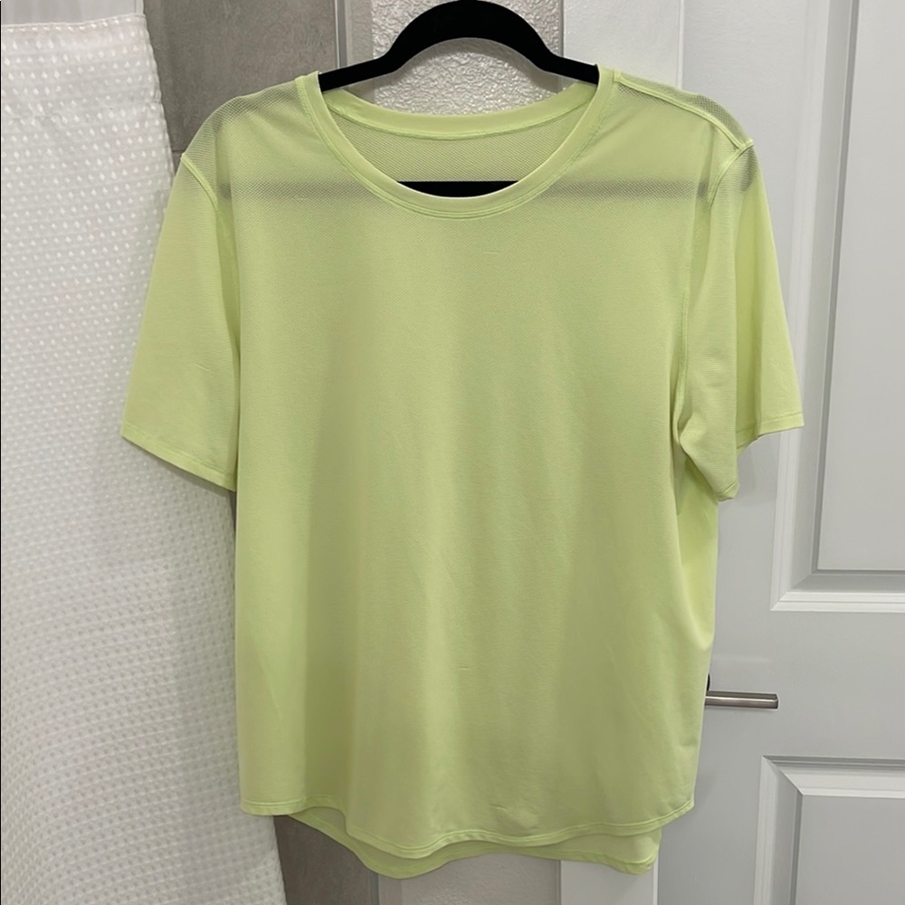 Lululemon High Neck Run and Train Tee - Size 12
